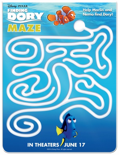 Finding Dory maze