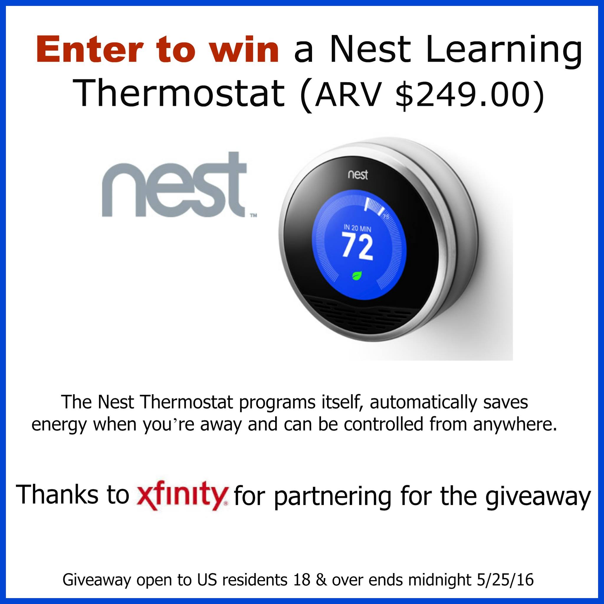 nest thermostat giveaway