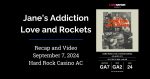 Jane’s Addiction Love and Rockets concert AC
